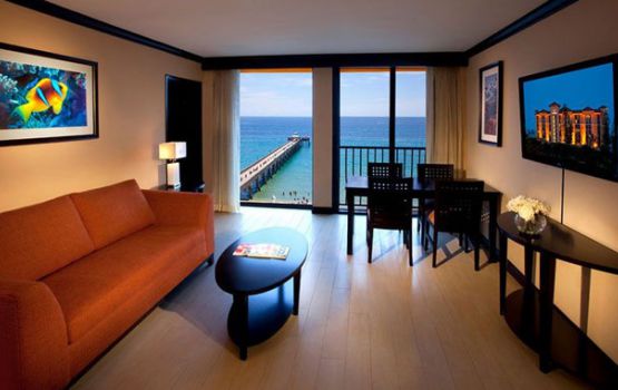 Ocean View Hotel Room